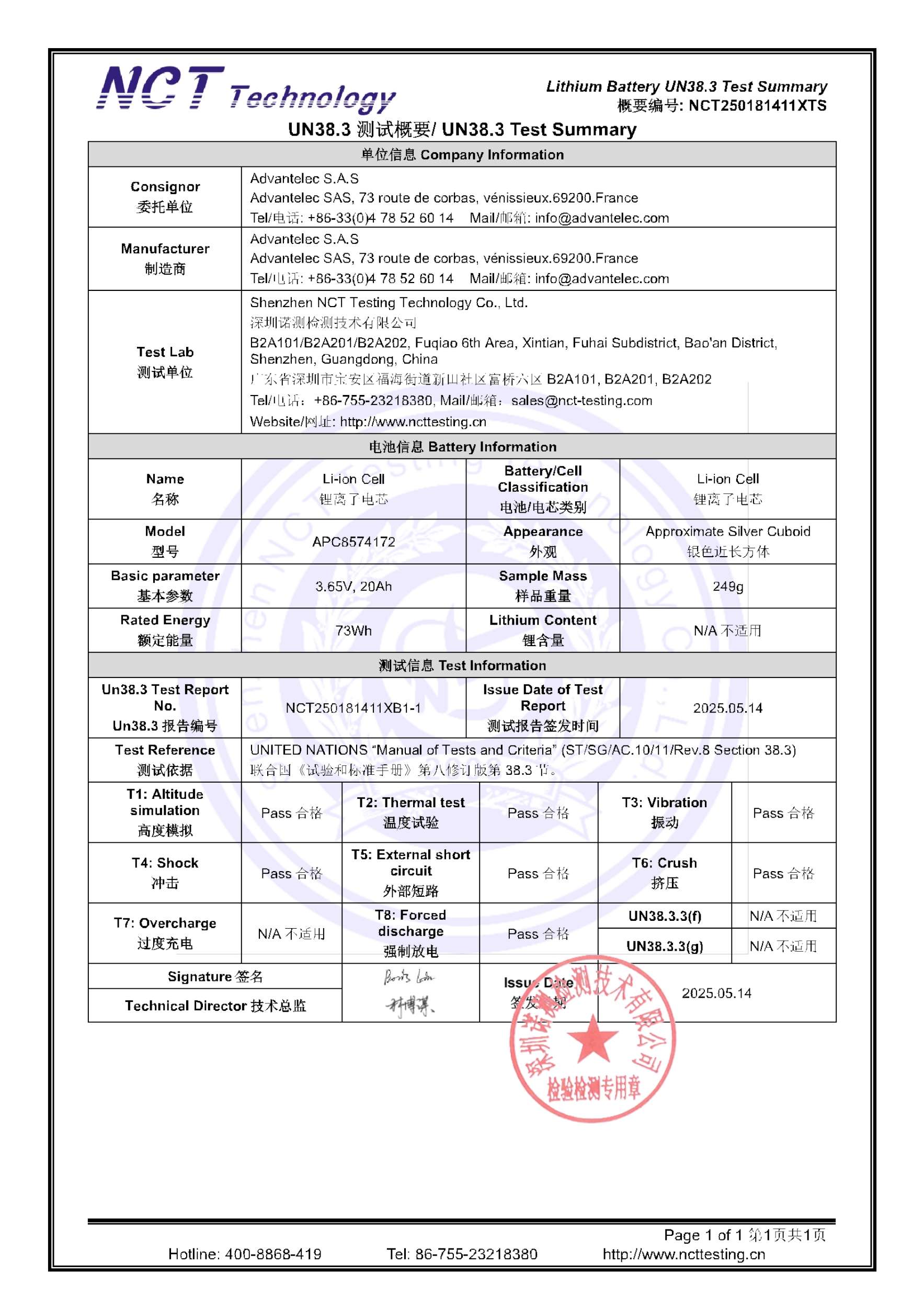 NCT250181411XTS
