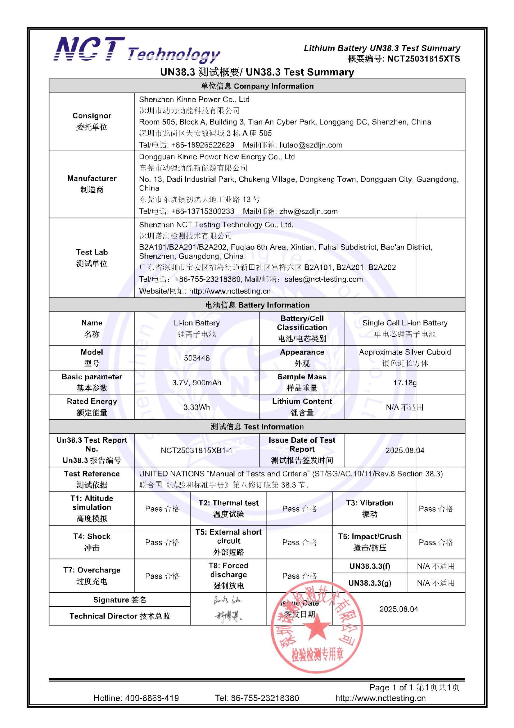 NCT25031815XTS