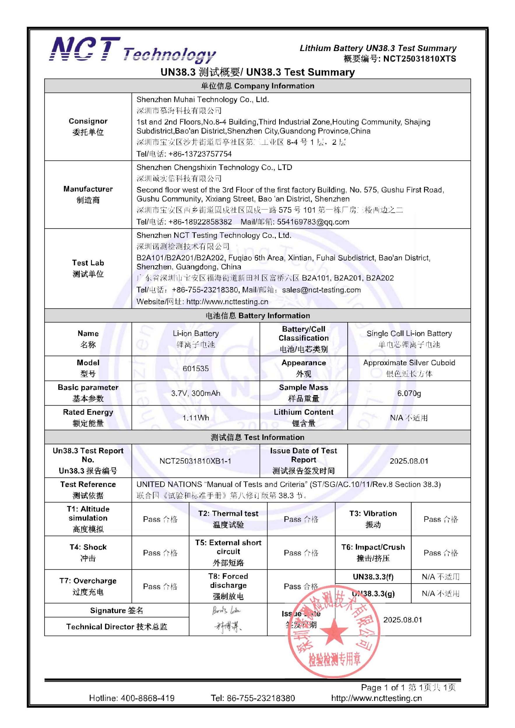 NCT25031810XTS