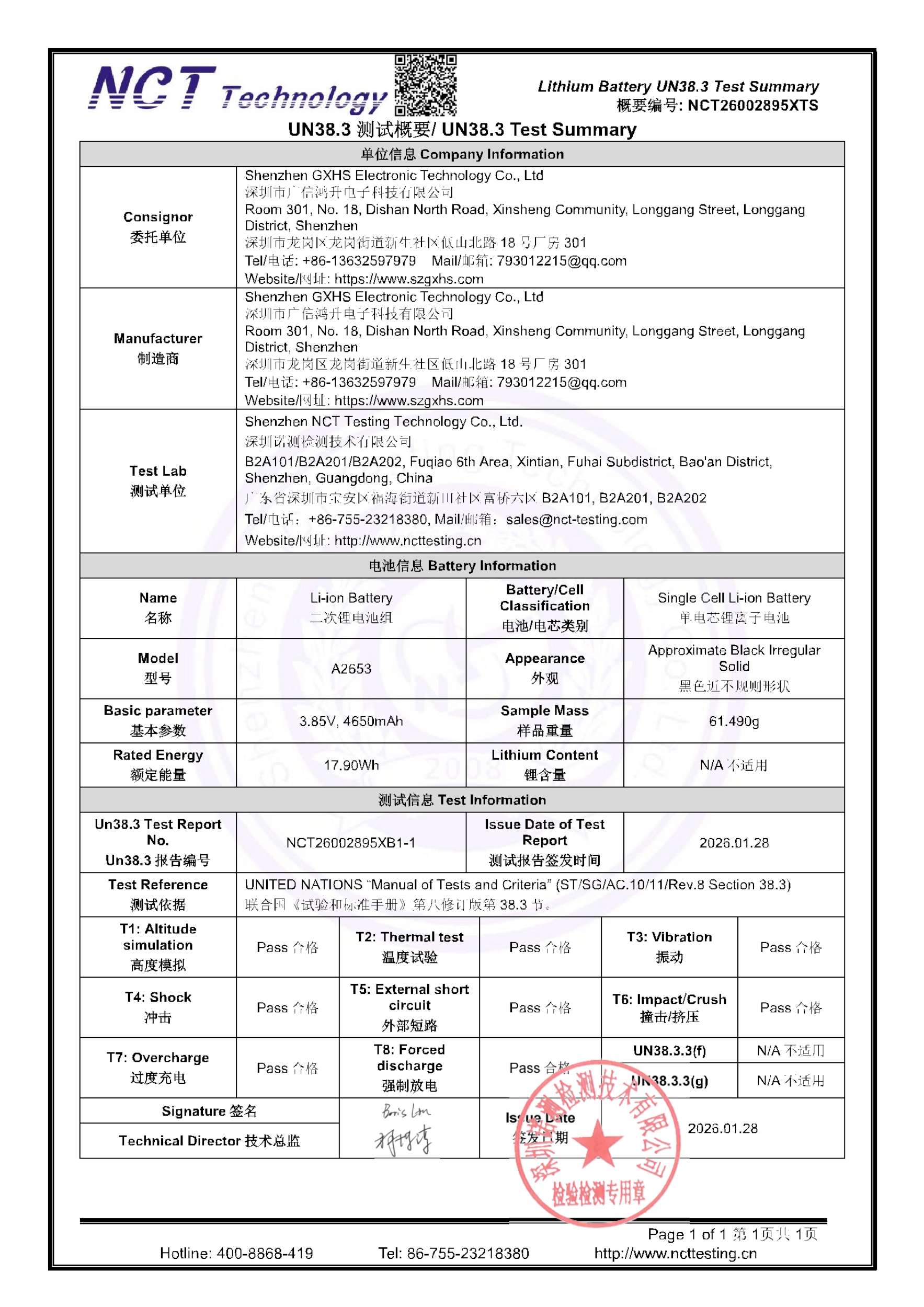 NCT26002895XTS