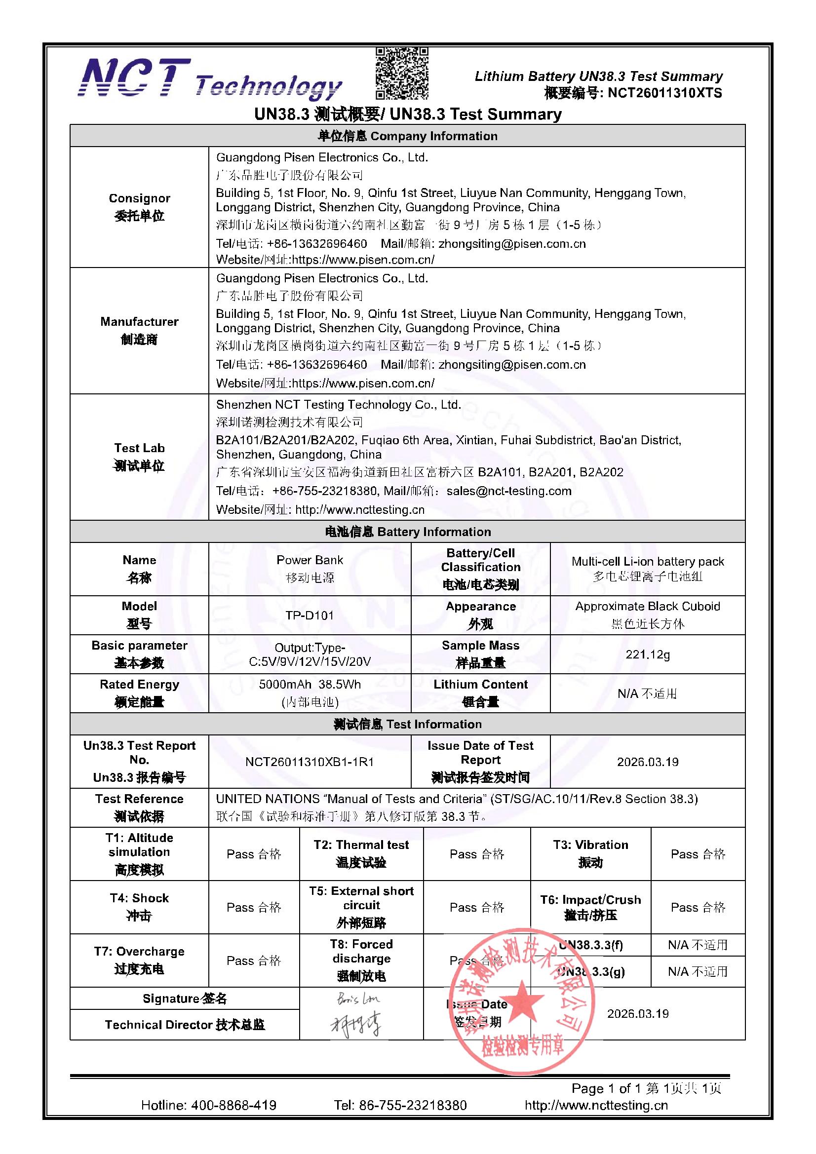 NCT26011310XTS