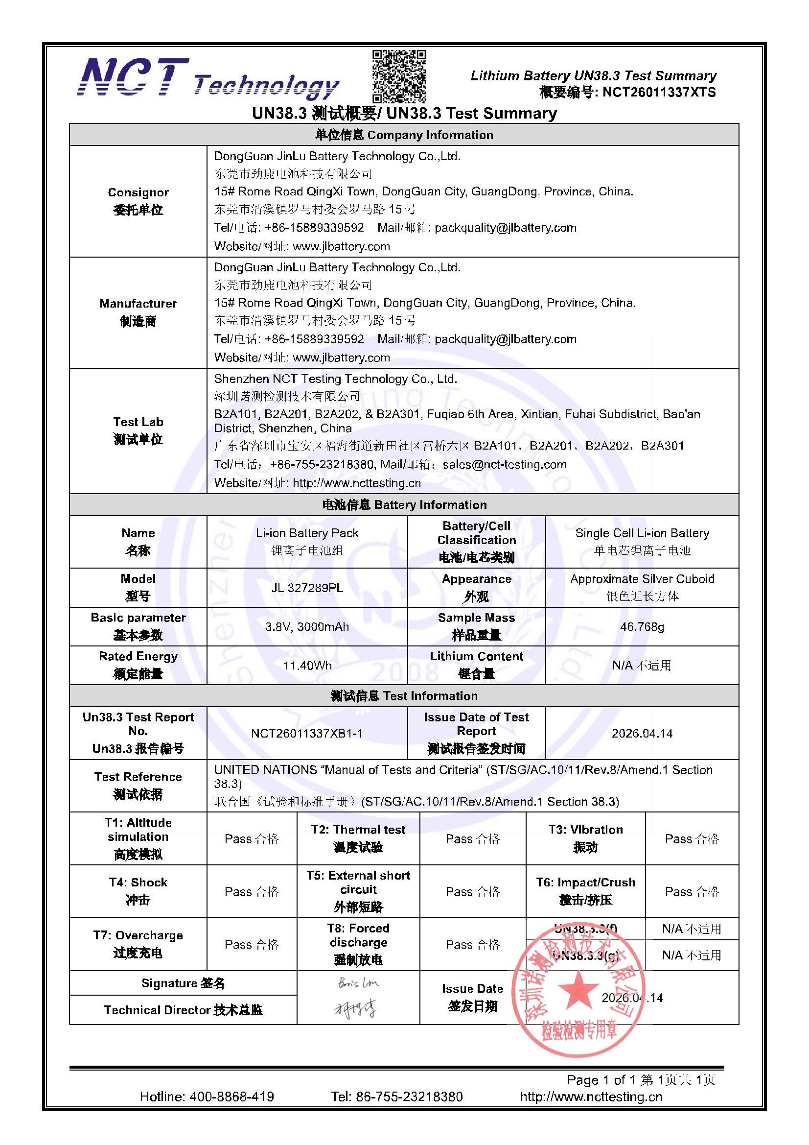 NCT26011337XTS