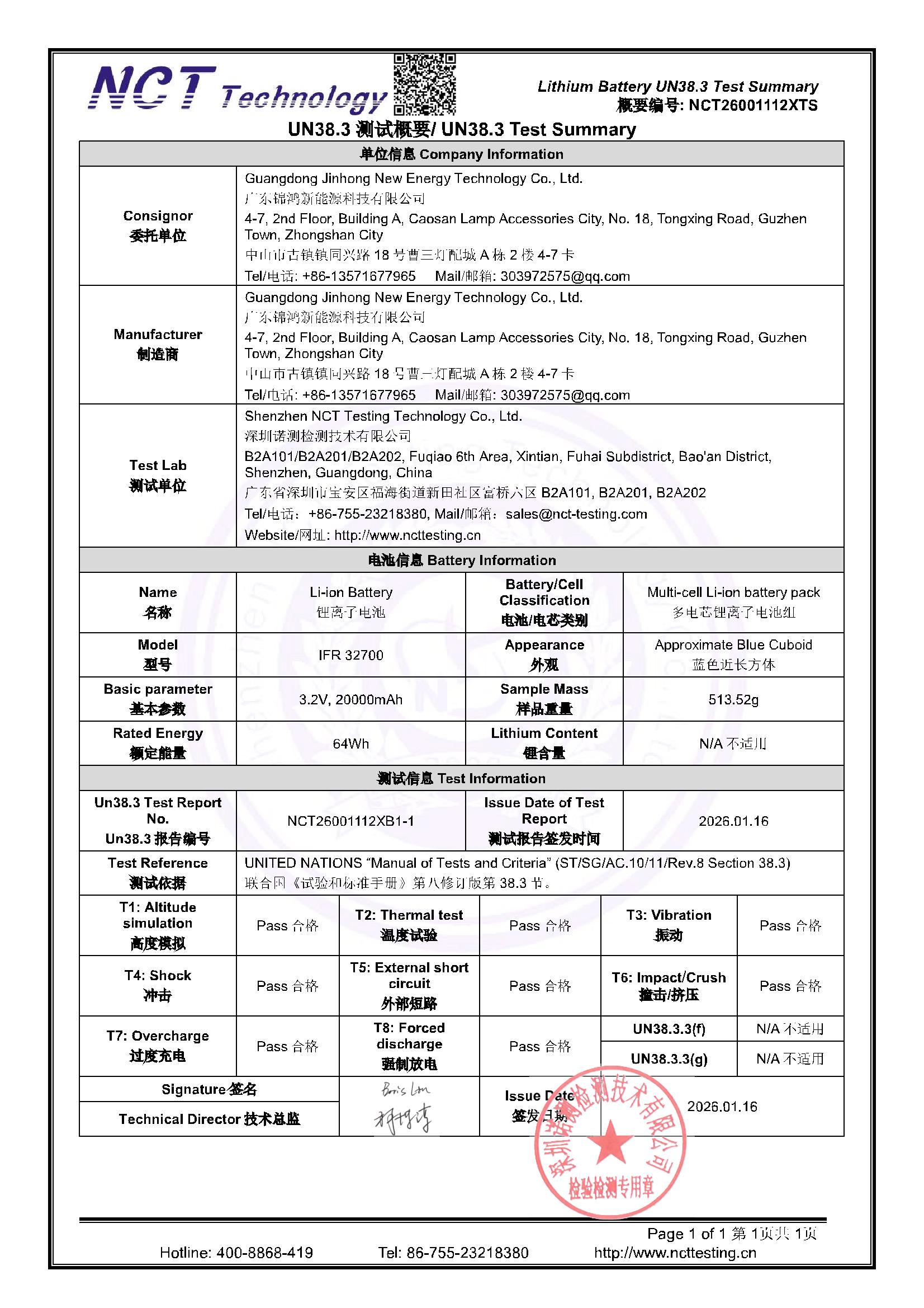 NCT26001112XTS