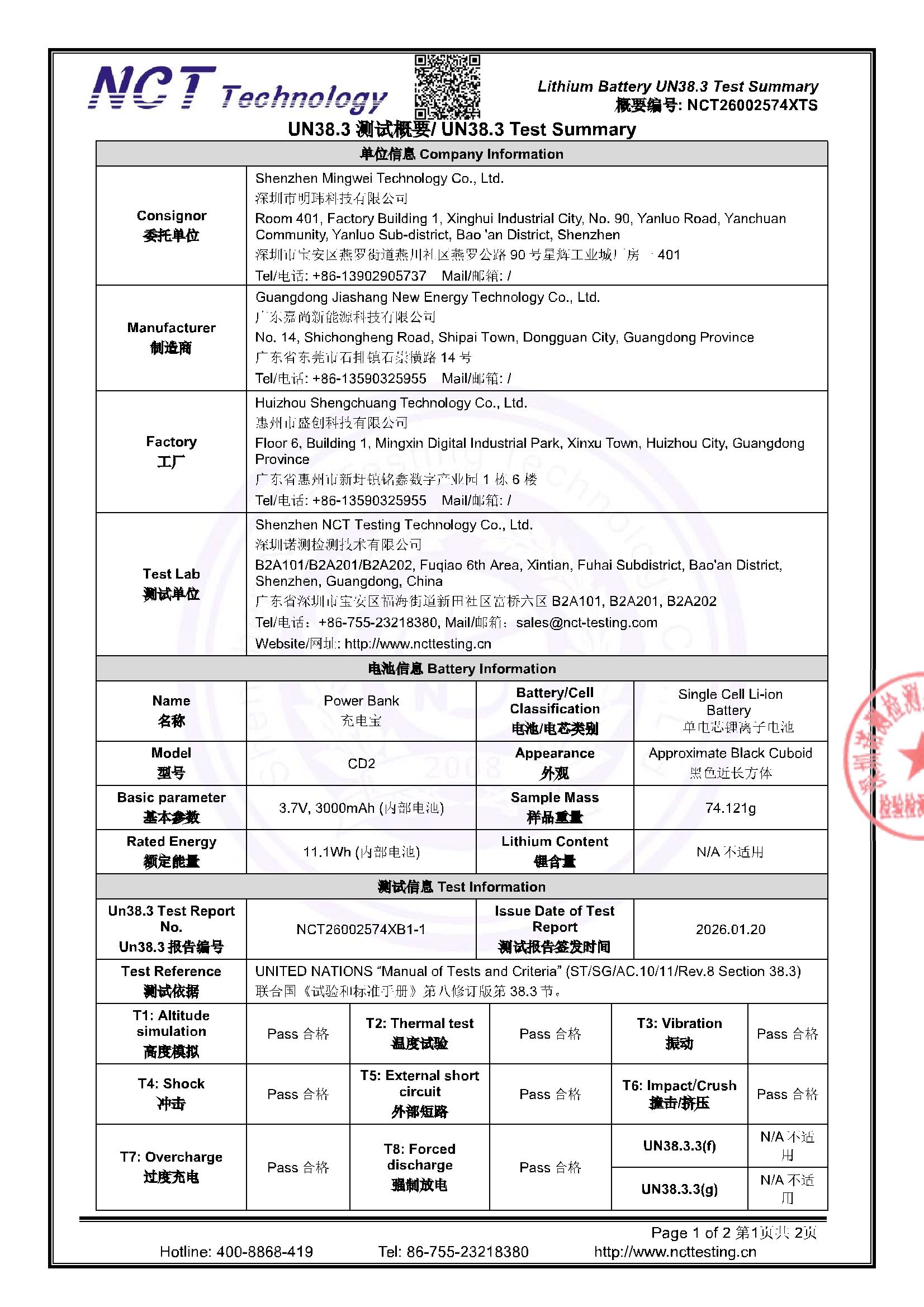 NCT26002574XTS