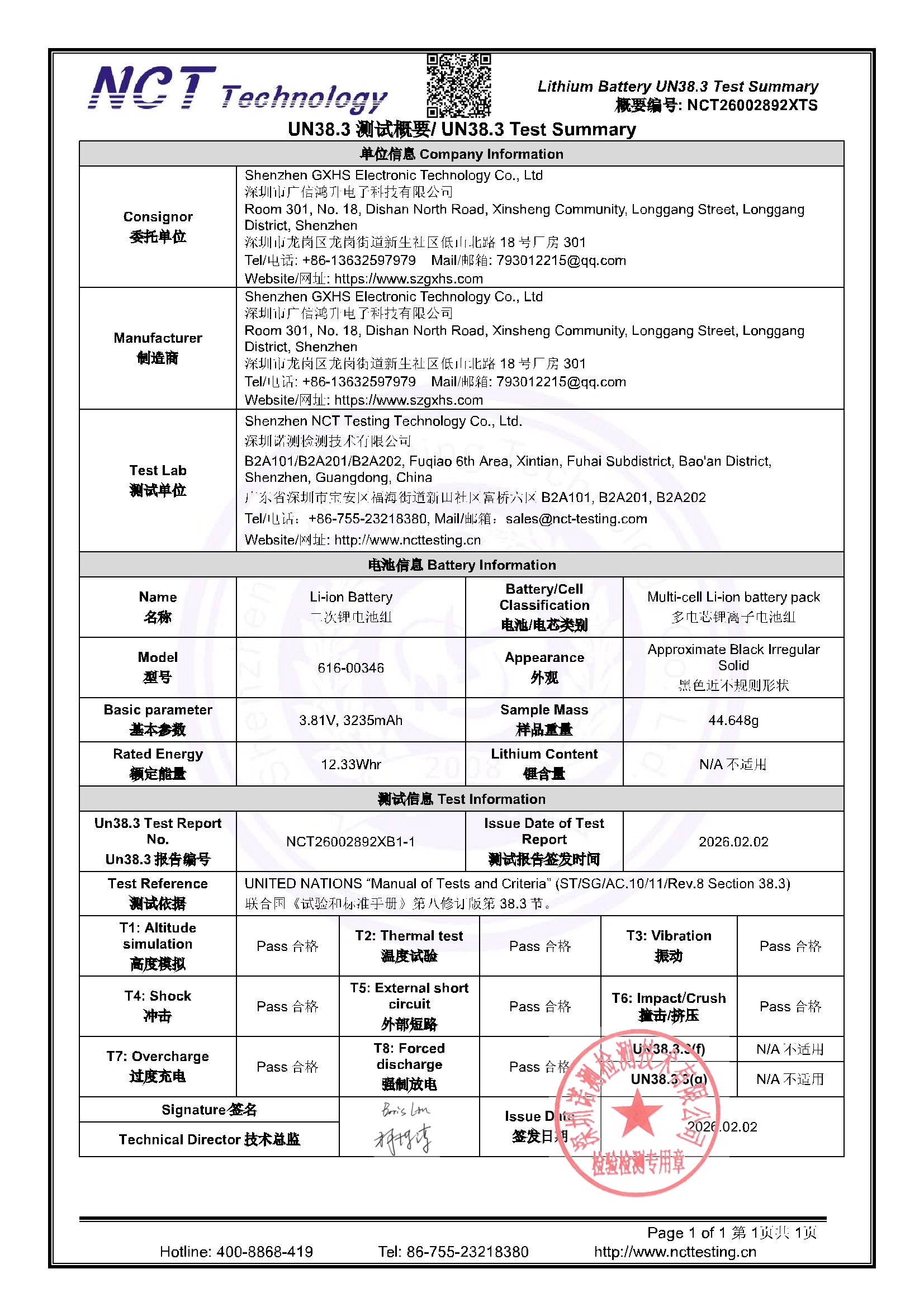 NCT26002892XTS
