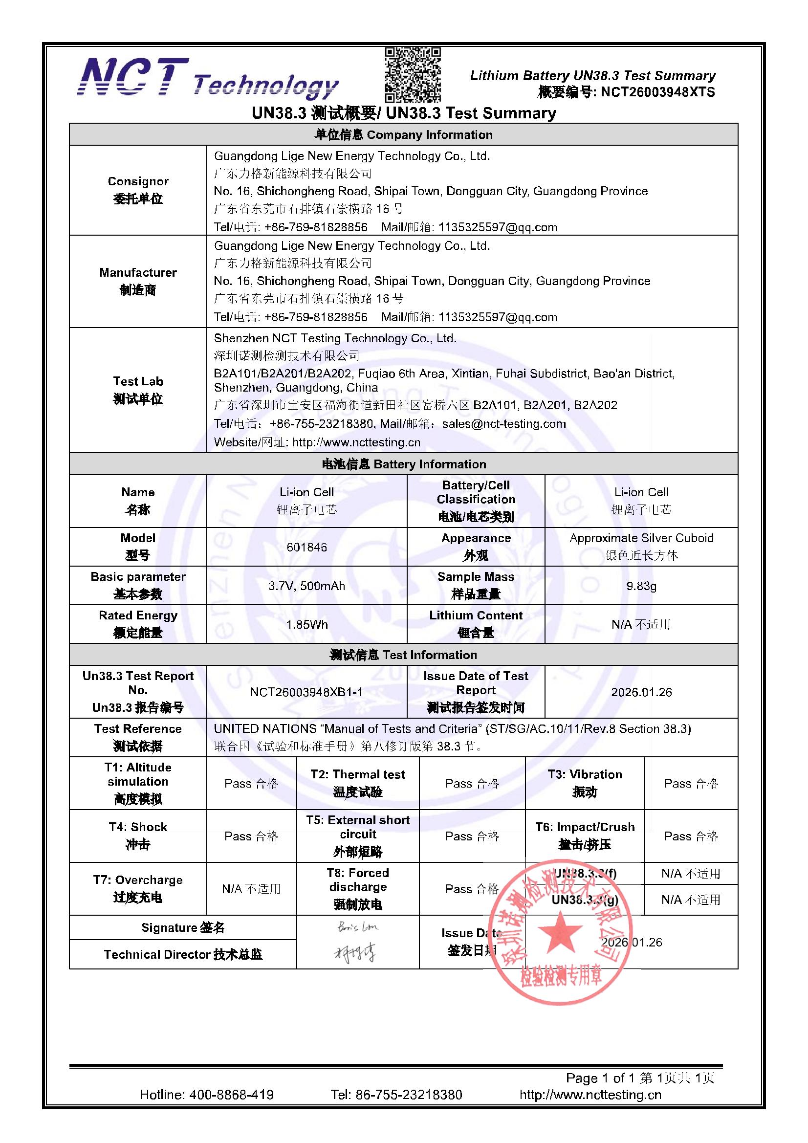NCT26003948XTS