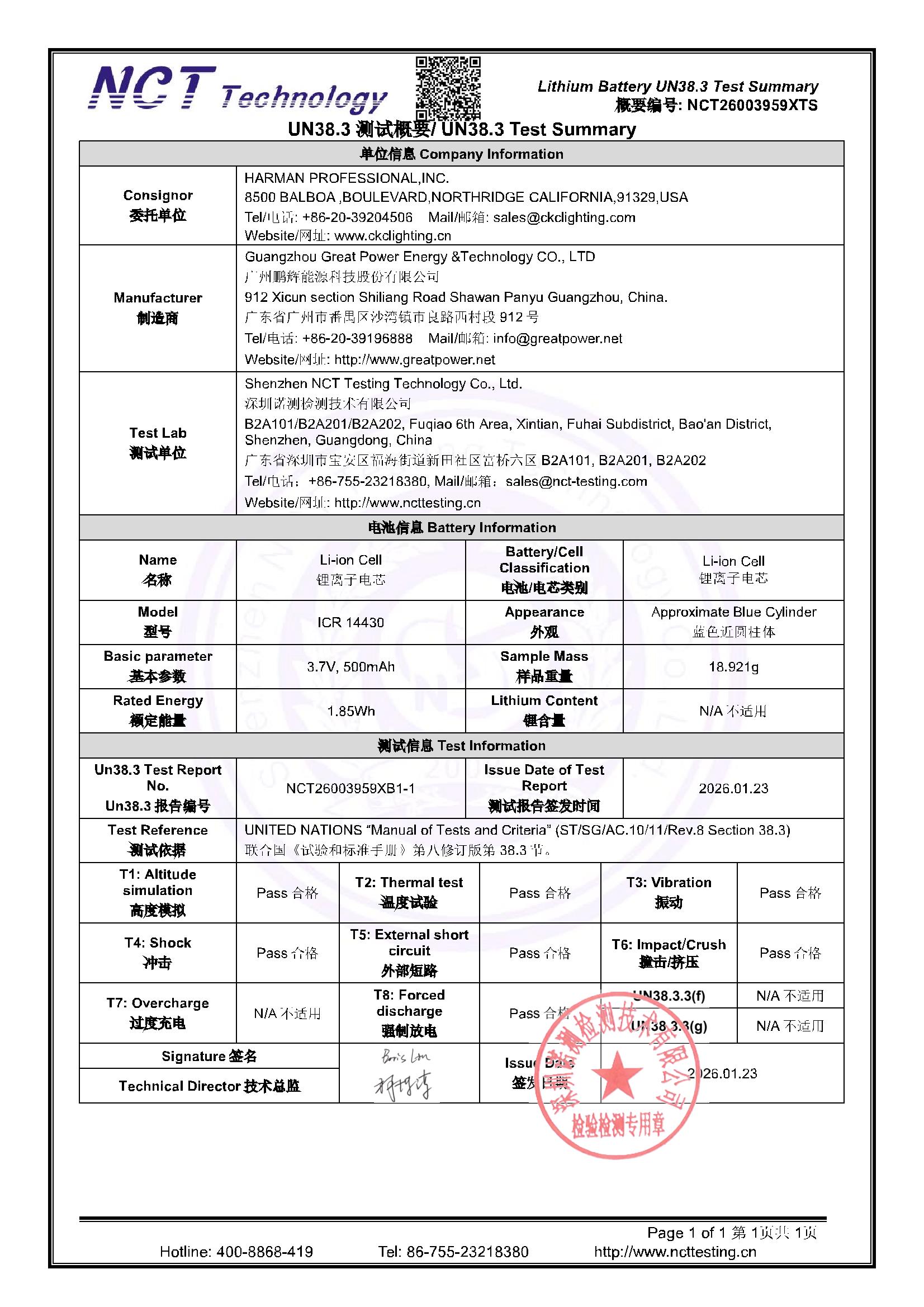 NCT26003959XTS