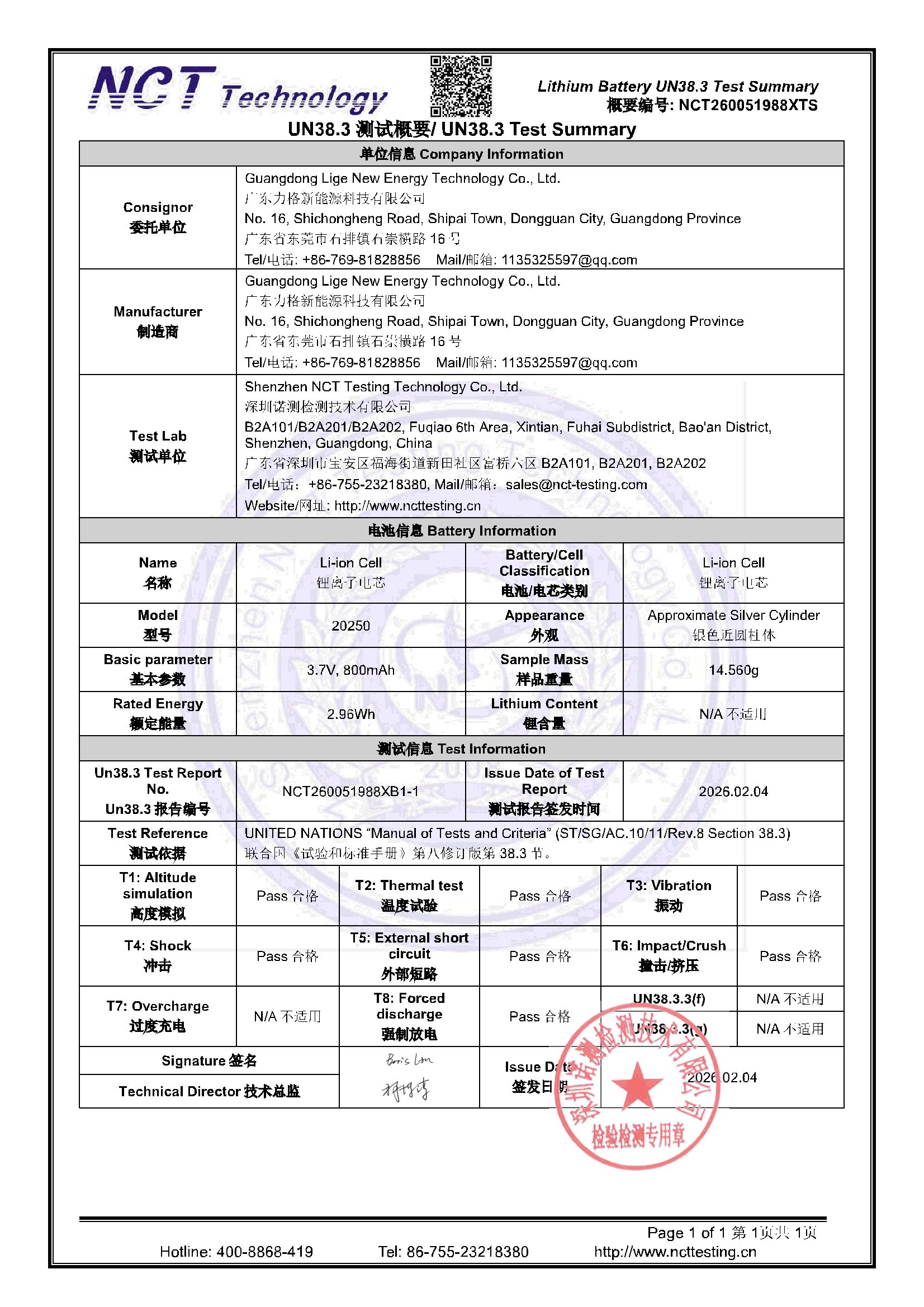 NCT260051988XTS