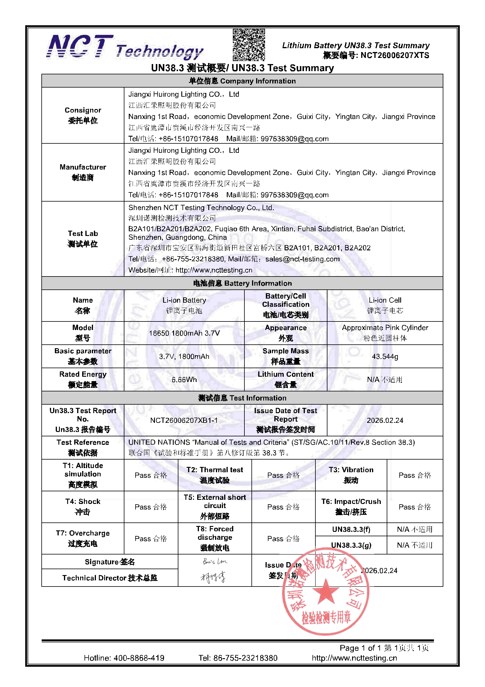 NCT26006207XTS