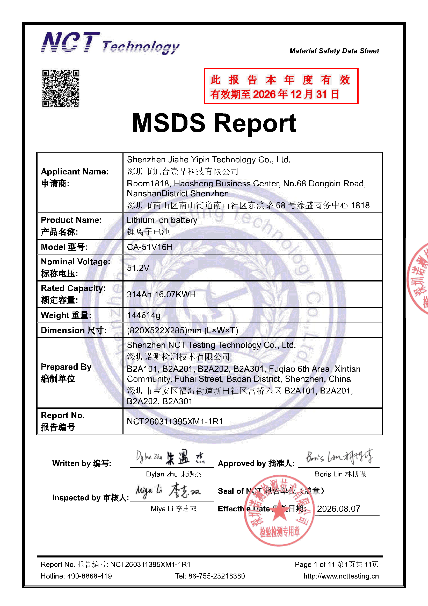 NCT260311395XM1-1R1