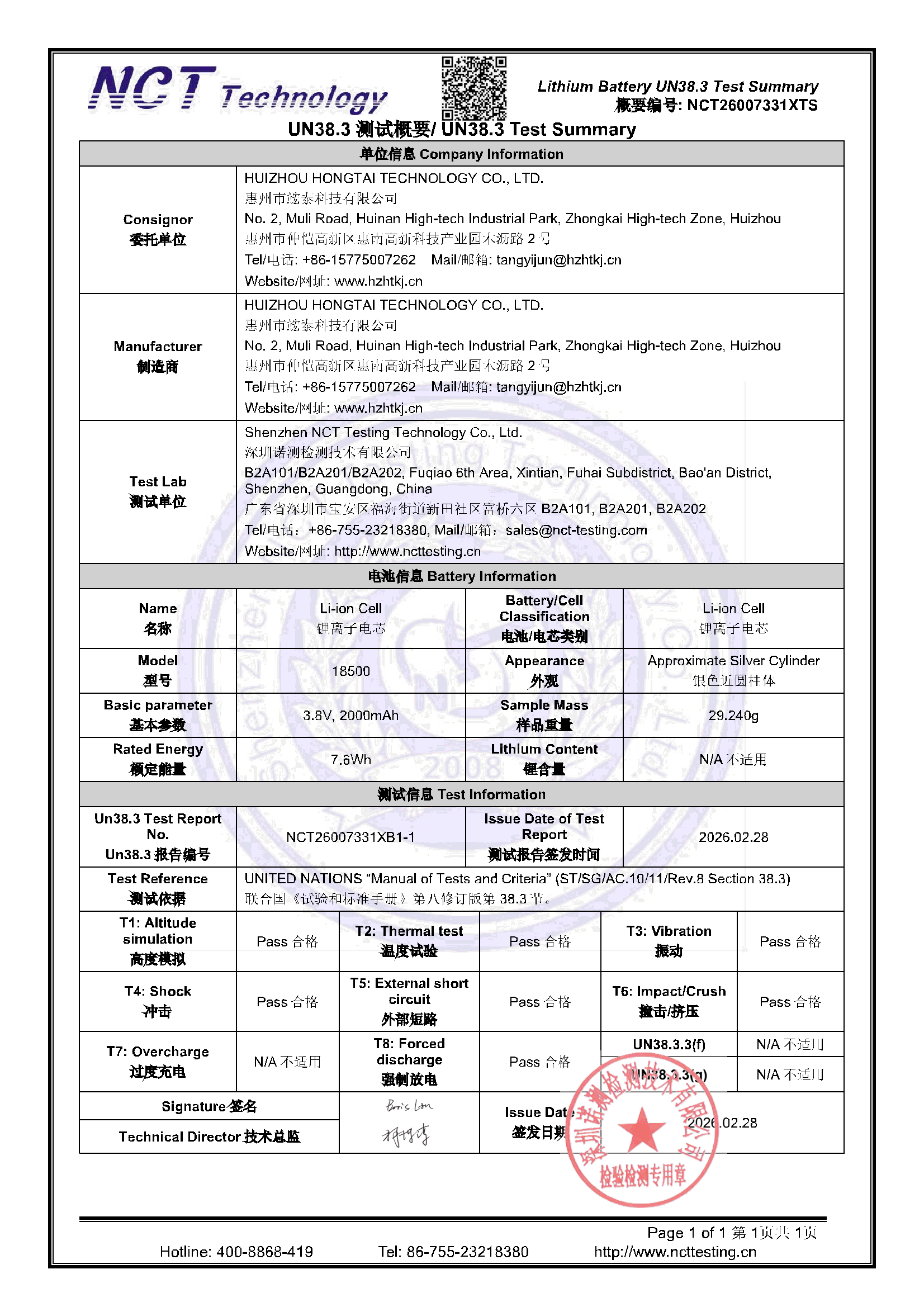 NCT26007331XTS