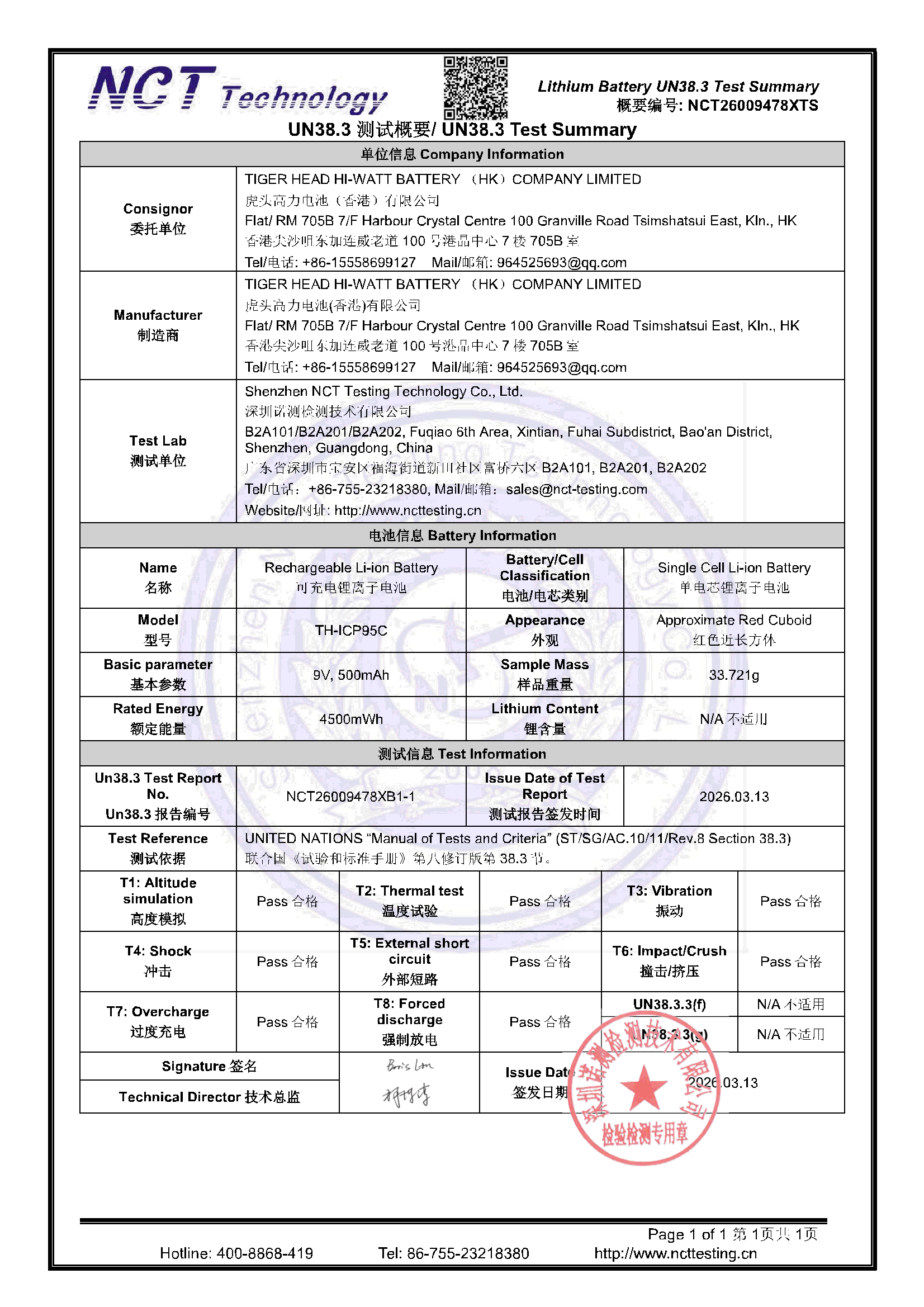 NCT26009478XTS