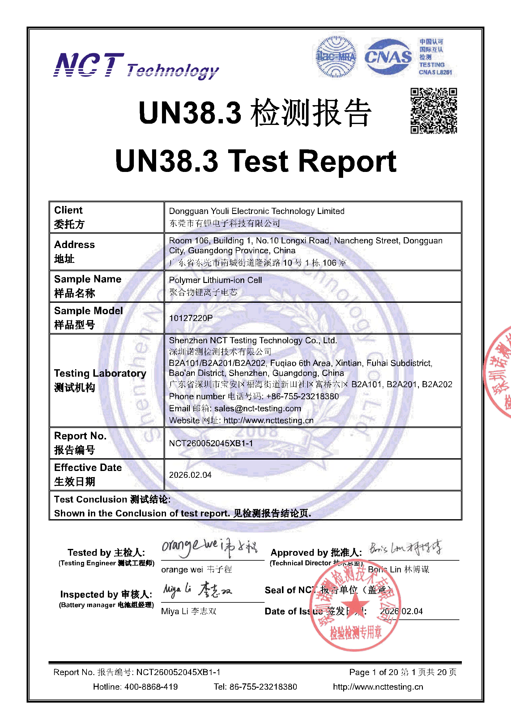 NCT260052045XB1-1 