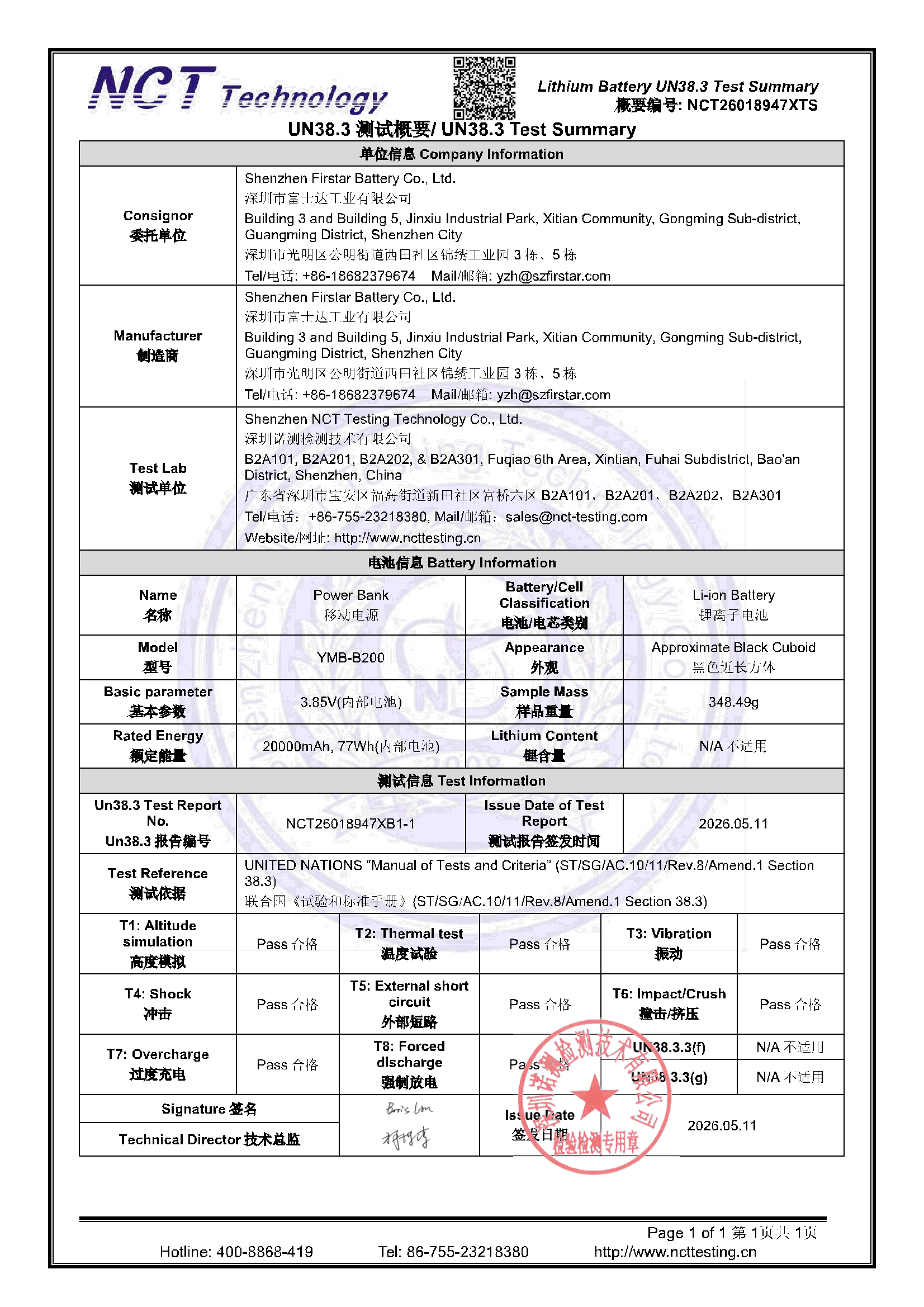 NCT26018947XTS