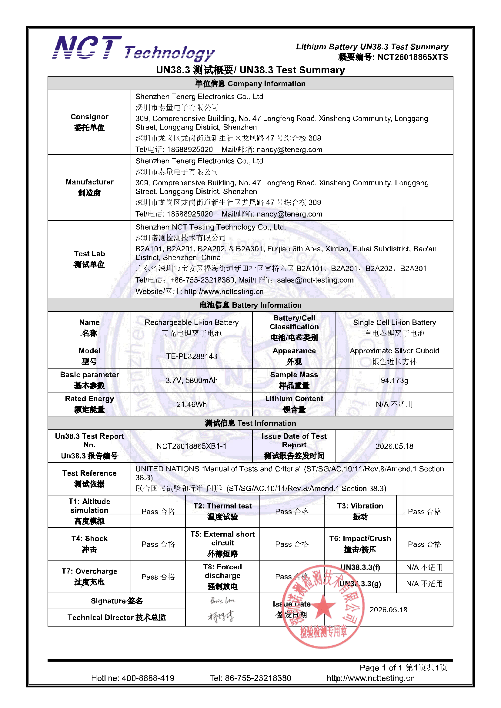 NCT26018865XTS
