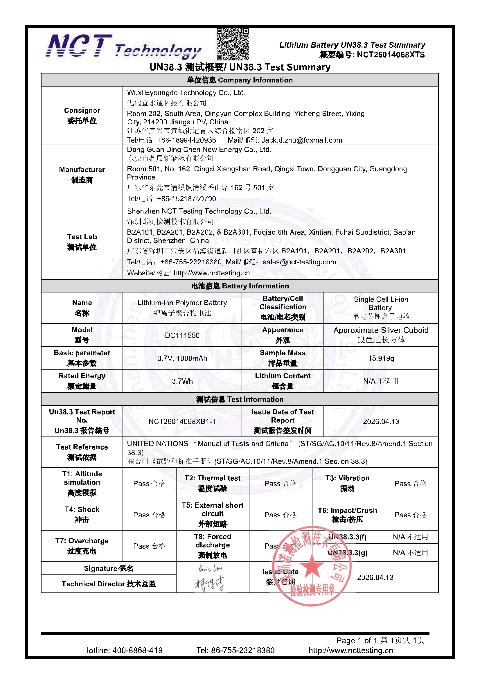 NCT26014068XTS