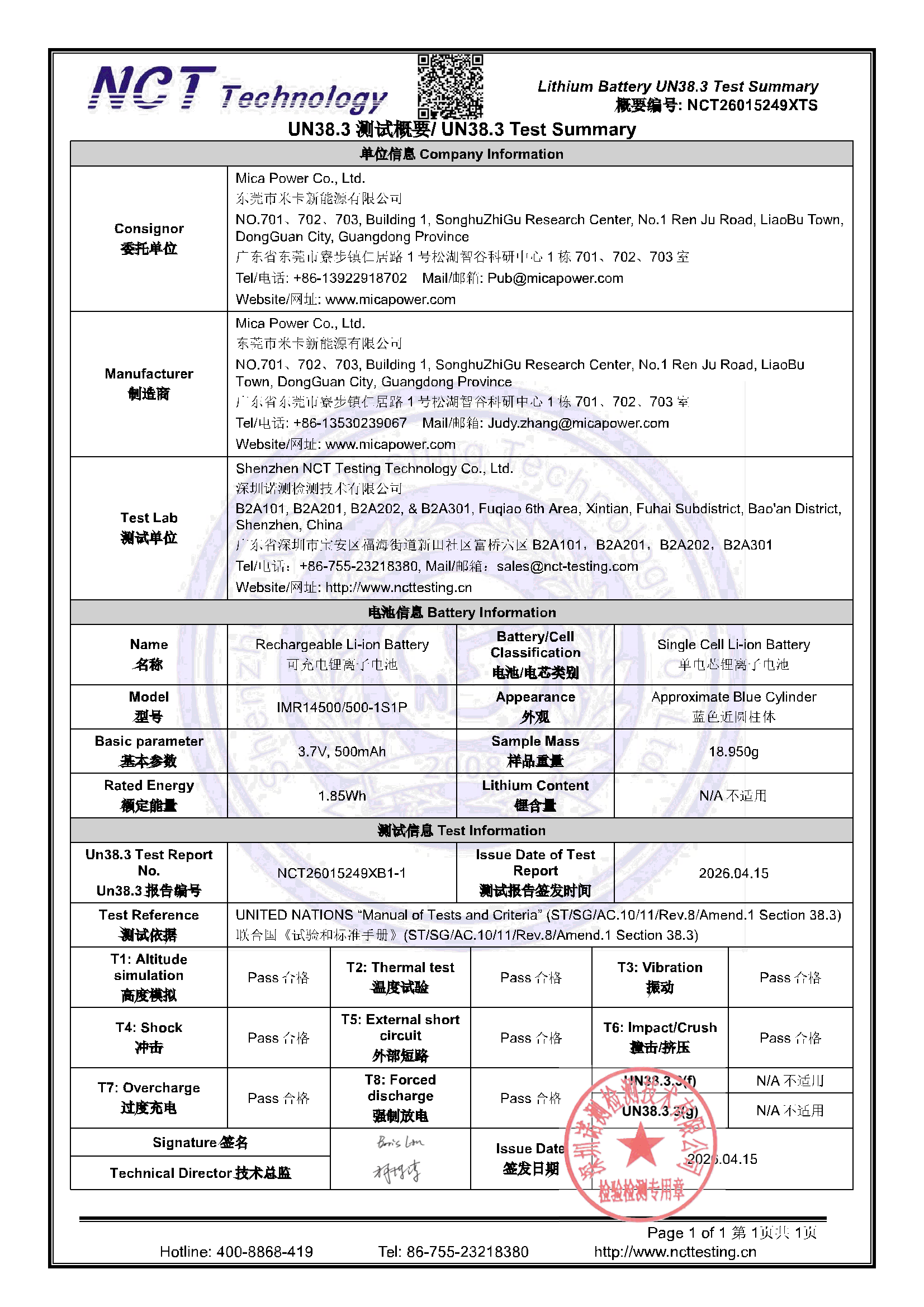 NCT26015249XTS