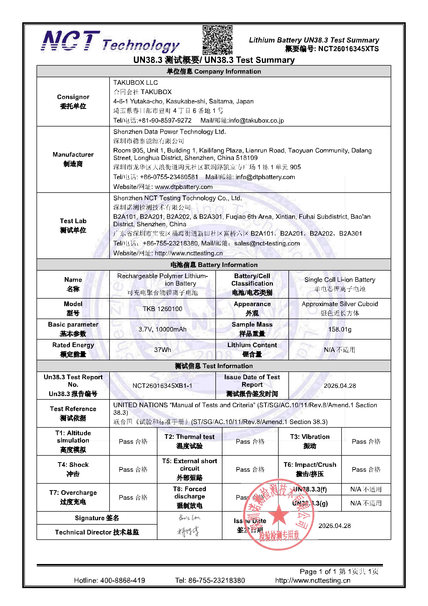 NCT26016345XTS