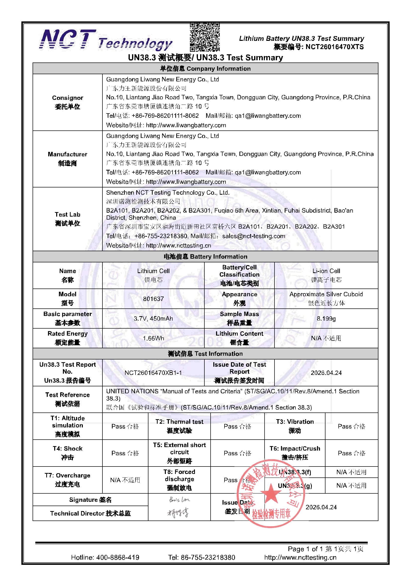 NCT26016470XTS